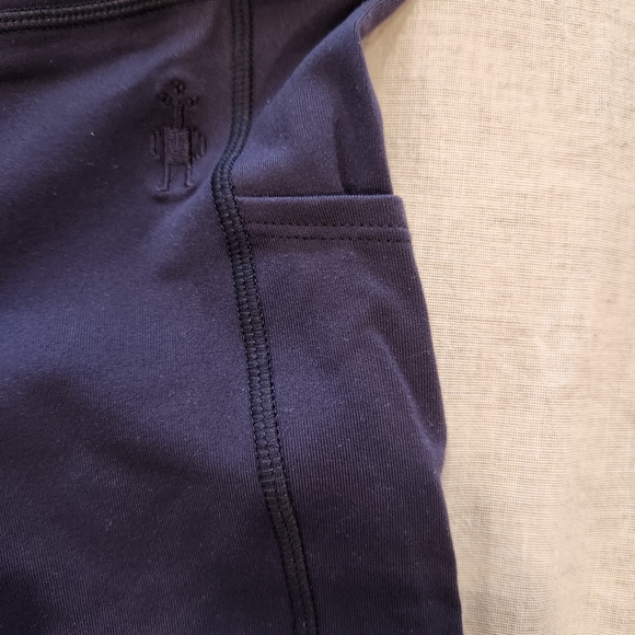 Nwt Smartwool moto tights leggings navy - Picture 8 of 9